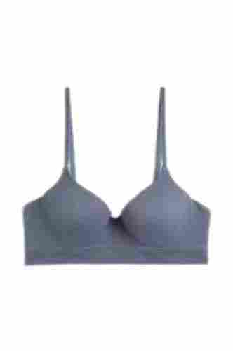 Relaxed Fit PlainA Cotton Inner Wear Padded Bra For Ladies