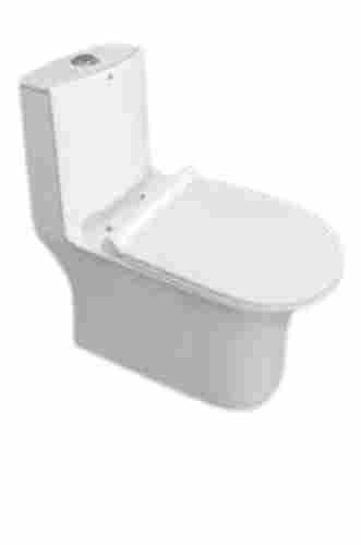 Glossy Finish Floor Mounted One Piece Western Toilet Seat