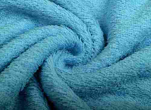 300 Gsm Wrinkle Resistant And Shinny Plain Dyed Soft Terry Towel Fabric