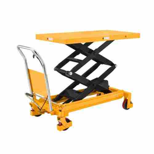 Manual Hydraulic Scissor Lifting Table Trolleys