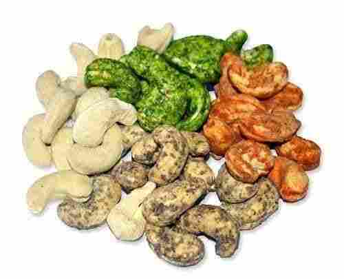 Multi Coloured Flavored Cashew Nuts For Human Consumption