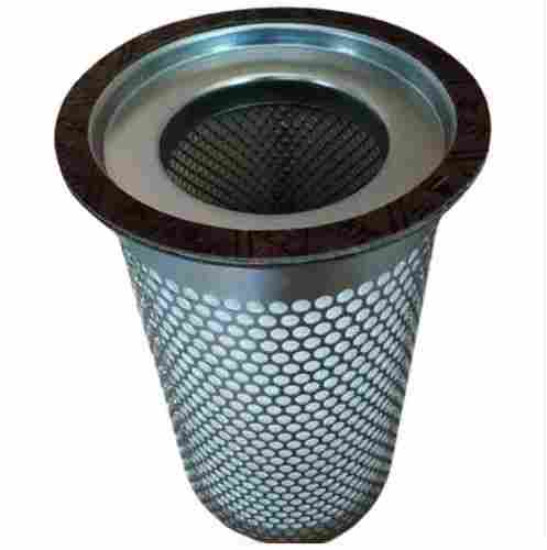Silver Stainless Steel Air Oil Separator Filter
