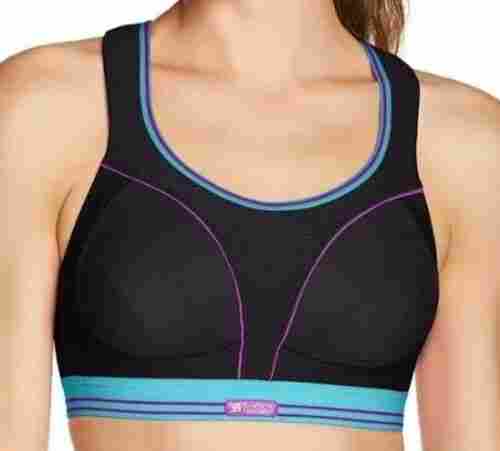 Slim Fit Sleeveless Daily Wear Stretchable Spandex Sports Bra For Ladies
