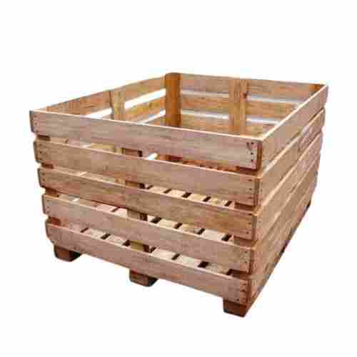 12x12x12 Inches 4 Kilogram Rectangular Four Way Wooden Shipping Crate 