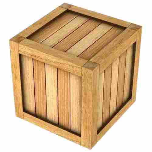 25x25x25 Inches Square Matt Lamination Wooden Packaging Box 