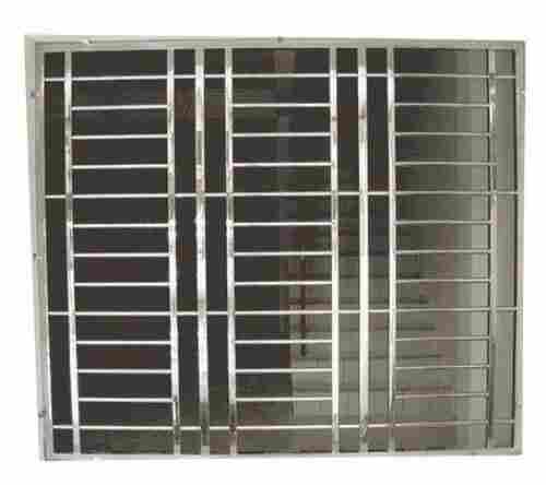 4 X 4 Foot Modern Stainless Steel Polished Window Grill For Home 