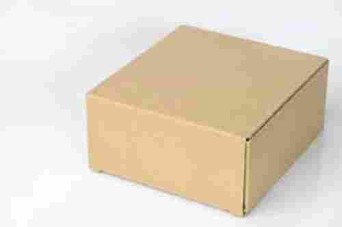 12 Inch Length Plain 11 Inch Width Square Shape Durable Corrugated Carton Box