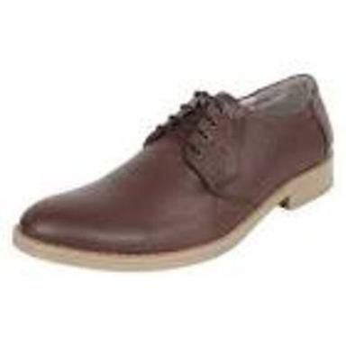 6-10 इंच पुरुषों के भूरे रंग के चमड़े के जूते औपचारिक पहनने के लिए 