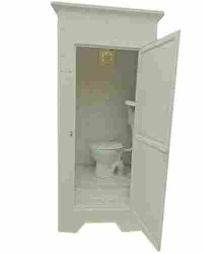 Single Seated And Portable Floor Mounted Color Coated Frp Western Toilet
