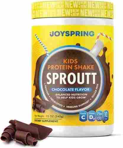 340g Soya Protein Isolate Vitamin And Mineral Chocolate Protein Shake For Kids