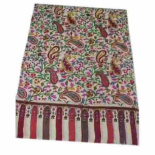 Printed Pattern Woolen Kani Shawls For Ladies