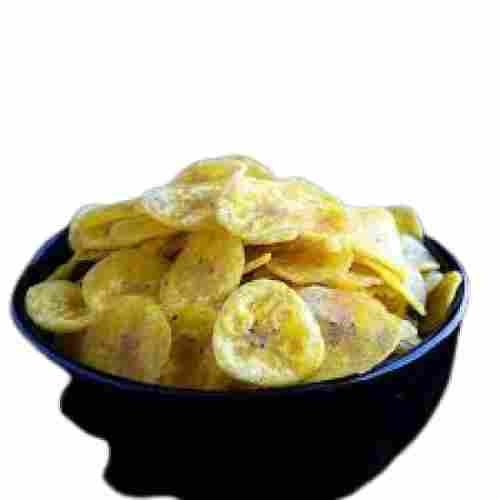 Salty Taste Yellow Hygienically Packed Fried Banana Chips