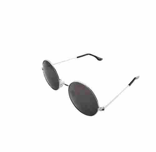 Metal And Glass Polarized Lenses Round Sunglass