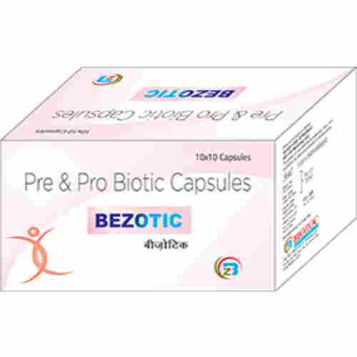 Pre And Pro Biotic Capsules 10 X 10 Capsules