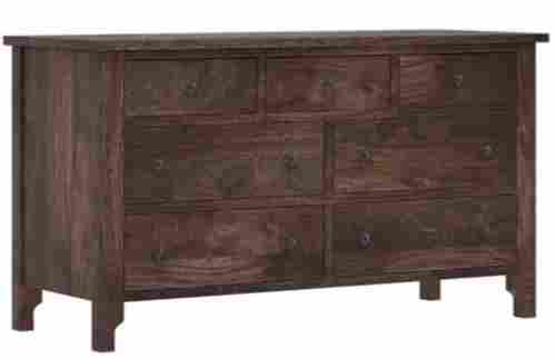 Durable And Paint Coated Handmade Solid Wooden Seven Drawer