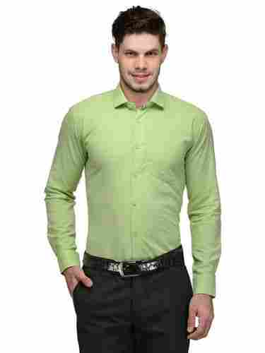 Men Poly Cotton Full Sleeves Shirt For Formal Wear