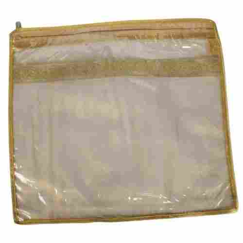 Rectangular Shape Plain Pattern 3 Kg Size Transparent Saree Packing Bag