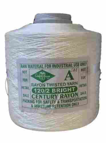 2 Ply Rayon Twisted Yarn For Textile Industrial Use