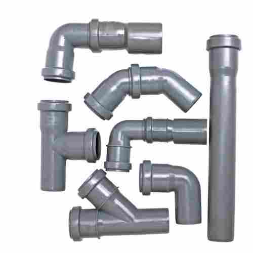 Female Connection Round Shape Head Leakproof Upvc Pipe Fittings