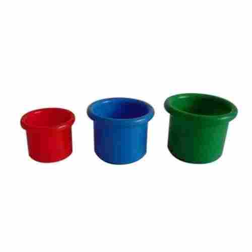 Lightweight Round Shape Rigid Hardness Molded Plastic Product For Household