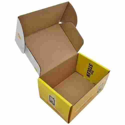 Printed Mango Kraft Paper Corrugated Box For Packaging Use