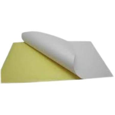 White 30 Inch Length Weather Resistant Rectangle Shape Vinyl Material Sticker Paper