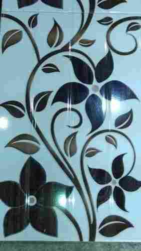 6 mm Thick Wall Mounted Glossy Finish Ceramic Designer Tiles, Size 12 X 18 Inch