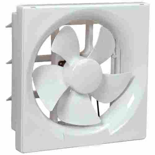 5 Blades White Plastic 10 Inch Ventilation Exhaust Fan 220 V / 50 Hz