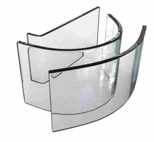 8 mm Thick Transparent And Plain Clear Bending Toughened Glass