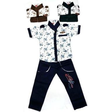 Kids Casual Wear Regular Fit Cotton Baba Suit Age Group: 3-10 Years