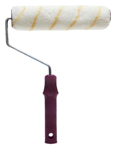 Strong 9 Inches 420 Grams Abs Plastic Handle Striped Velvet Paint Roller