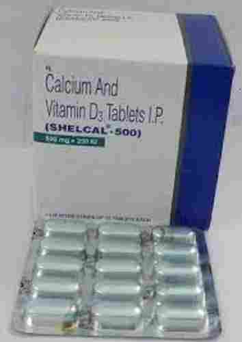 Vitamin D3 And Calcium Tablets