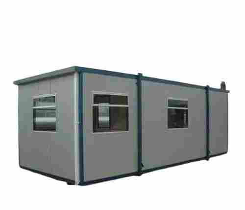 Metal And Aluminum Sheet 5.8 Mm Thick Wall Portable Site Office With Two Door 