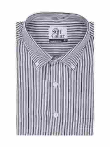 Striped Full Sleeve Casual Cotton Formal Shirts For Men