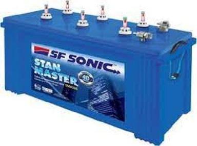 12 Volts Sf Sonic Acid Lead Batteries With A Plastic Cover Car Make: Audi