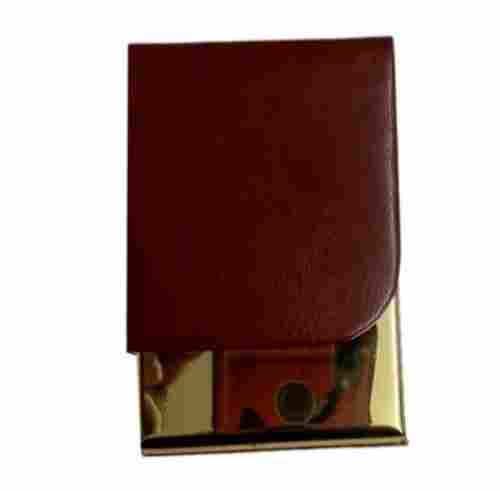 Light Weight Water Proof Plain Synthetic Leather Card Holder