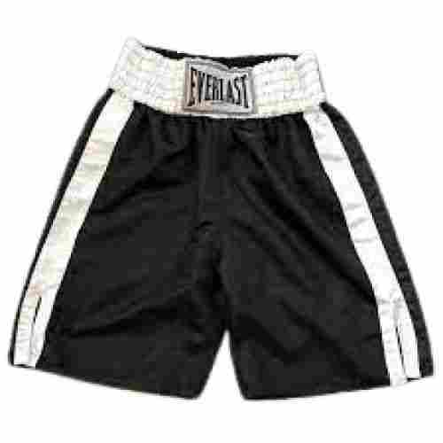 Plain Pattern Loose Fit Style Polyester Boxing Trunks For Men