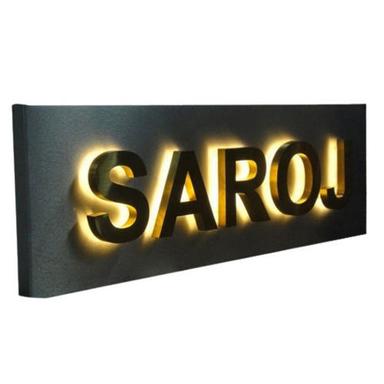 1.5X8 Feet 220 Voltage Stainless Steel Rectangular Led Sign Board Application: Outdoor Advertising