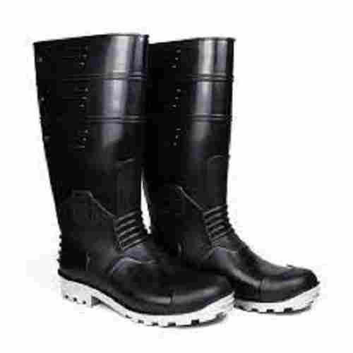 High Strength Premium Design Black PVC Gum Boots