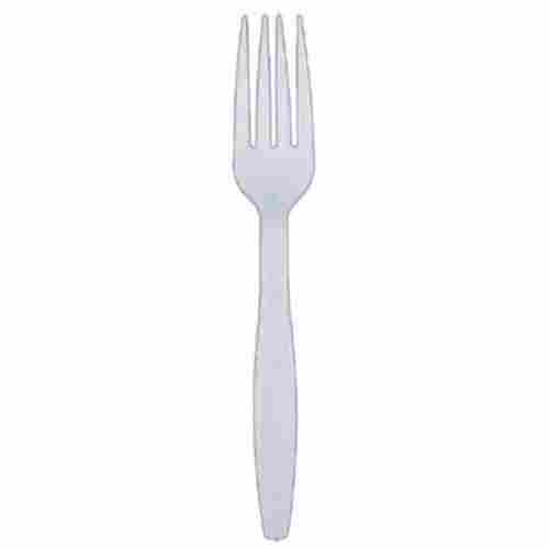5.1 Inches Disposable Polyvinyl Chloride Plastic Fork 