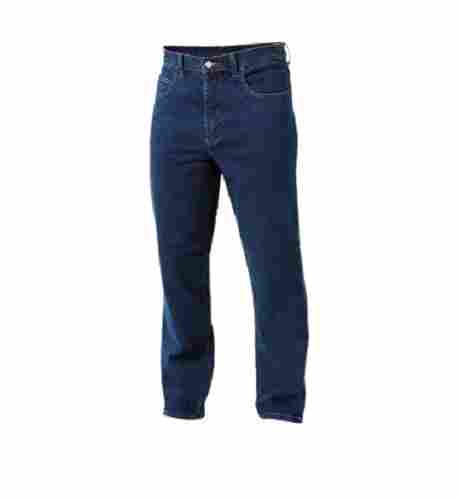 Gents Regular Fit Plain Dyed Stretchable Denim Jeans For Daily Wear