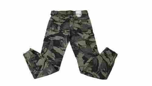 Relaxed Fit Casual Wear Printed Cotton Camouflage Army Pant For Mens
