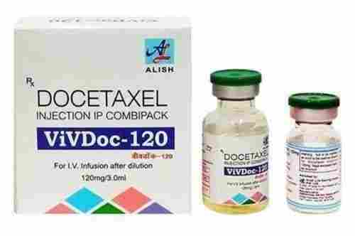 Docetaxel Injection Ip Combipack Vivdoc-120, Anti Cancer Injection