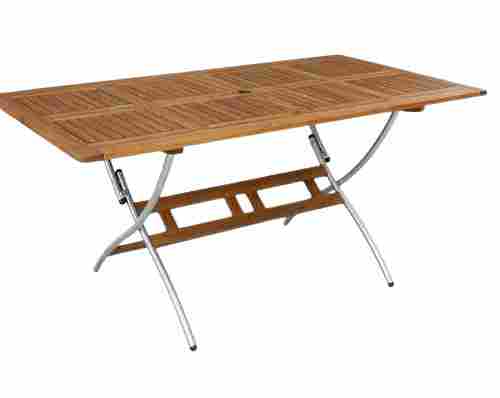 36 x 20 x 36 Inches Portable Polished Finish Solid Wood Foldable Tables For Study Room