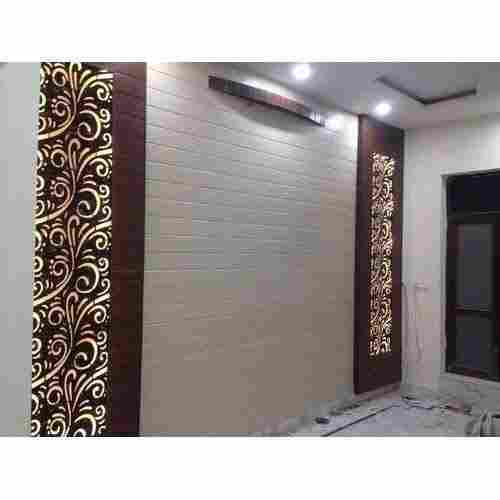 Colored Polished Pvc Bedroom Wall Panel For Home