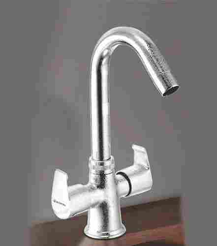 Deck Mounted Leak Resistant Stainless Steel Basin Mixer Tap For Kitchen Fittings