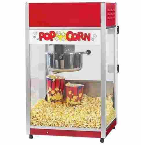 80 Kg Per Hour Capacity 220 Volt Stainless Steel Popcorn Machine