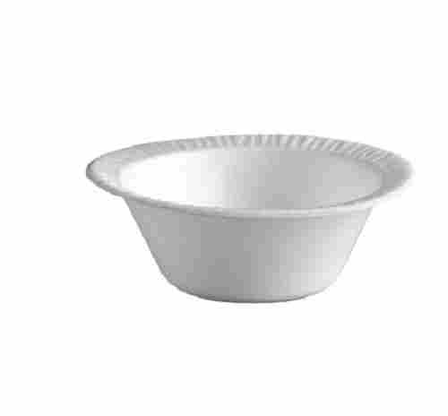 Use And Throw Plain Round Disposable Thermocol Bowl For Food Serving