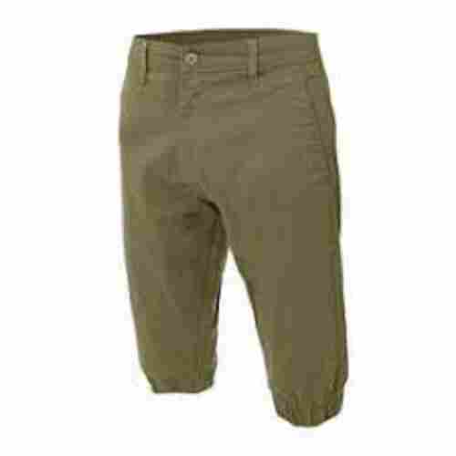 28 To 36 Waist Size Button Closure Summer Wear Men'S Capri Pants