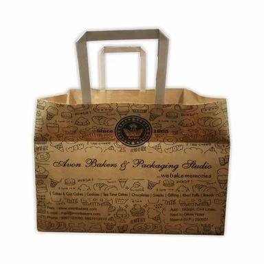 Brown Paper Bags For Cake Shops And Bakeries